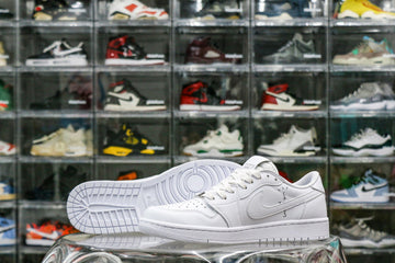Travis Scott x Air Jordan 1 Retro Low OG SP Michael Rubin White Party