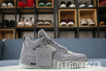 Kaws X Air Jordan 4 Retro Grey 2017