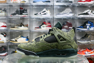 Kaws X Air Jordan 4 Retro Green Sample (UA)