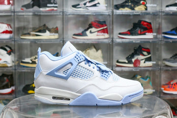 Air Jordan 4 “Forget Me Not / Aluminum” (UA)