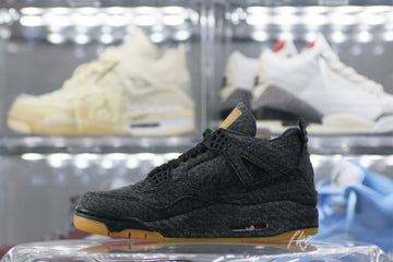 Air Jordan 4 Retro Levi's Black (Levi's Tag) (UA)
