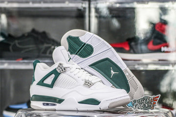 Air Jordan 4 White Oxidized Green Neutral Grey 2024 (UA)