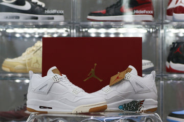 Air Jordan 4 Retro Levi's White (Levi's Tag) (UA)