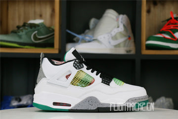 Air Jordan 4 Retro Lucid Green Rasta (UA)